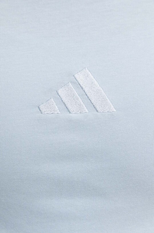 adidas tricou din bumbac All SZN IY6846 albastru