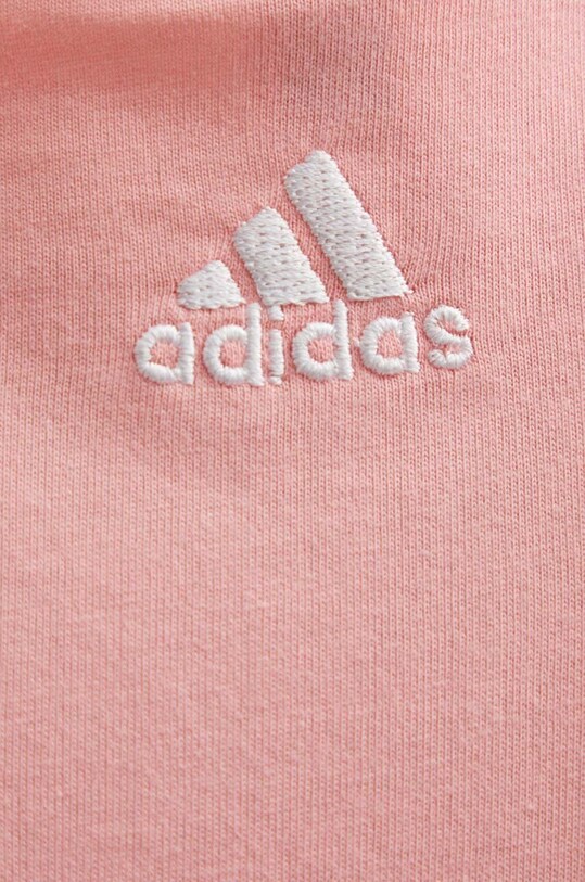 adidas top din bumbac Essentials roz IY9181