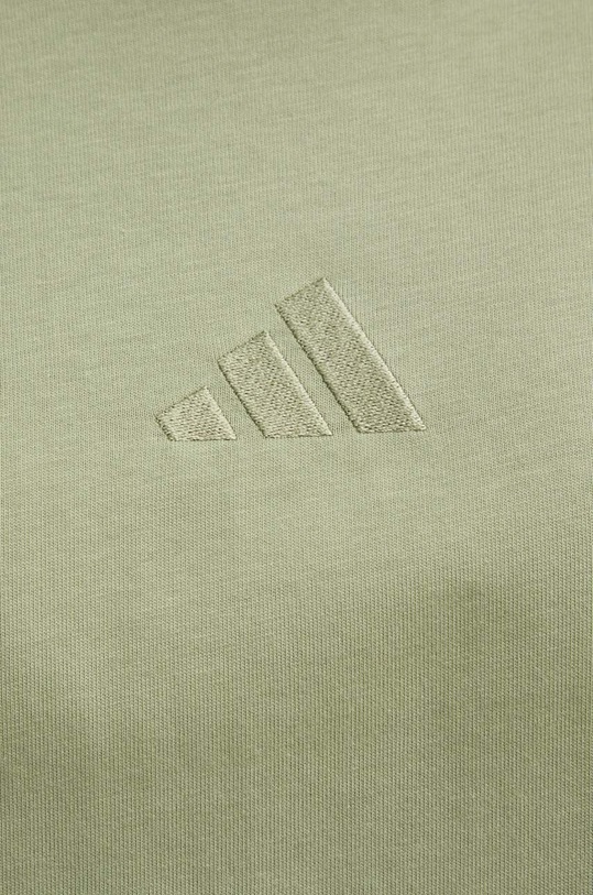 Бавовняна футболка adidas All SZN JF8771 зелений