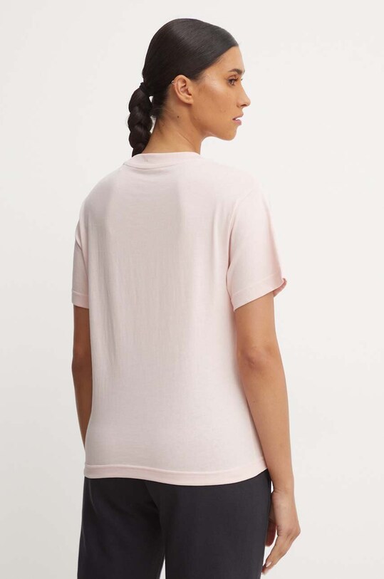 Îmbrăcăminte adidas tricou din bumbac Essentials JH3694 roz