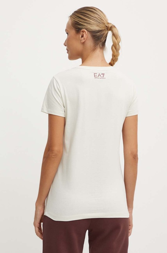 Îmbrăcăminte EA7 Emporio Armani tricou din bumbac TJZPZ.6DTT35.1910 bej