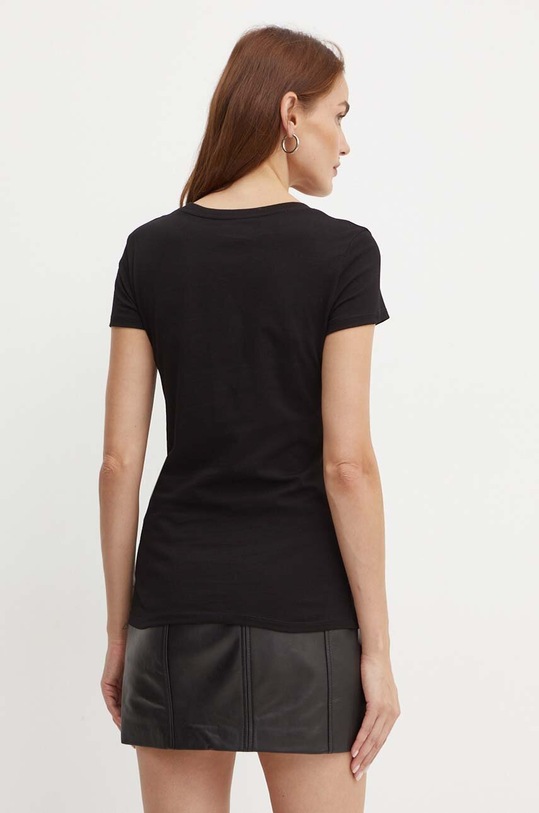 Îmbrăcăminte Armani Exchange tricou din bumbac 6DYT51.YJG3Z negru