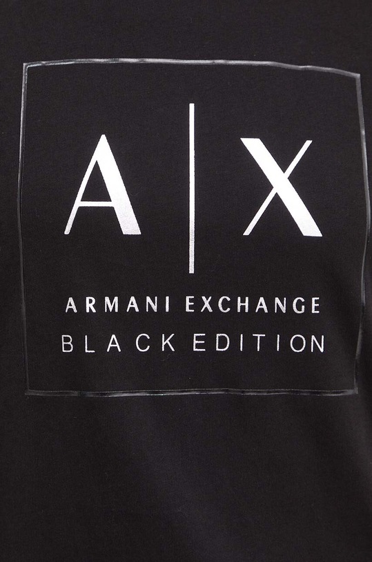 Armani Exchange t-shirt bawełniany XW000063.AF10359 czarny