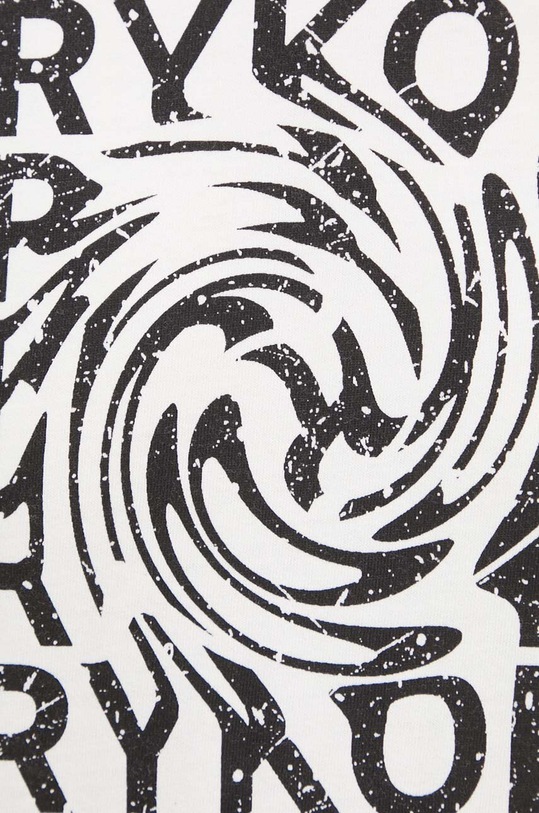 Βαμβακερό μπλουζάκι Drykorn 89988.520005 μπεζ