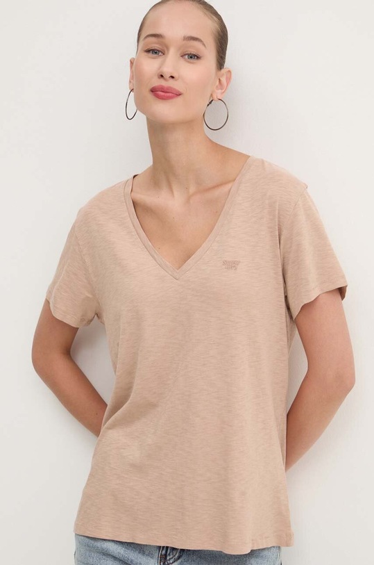 Superdry tricou uni bej W1011181A.1PT