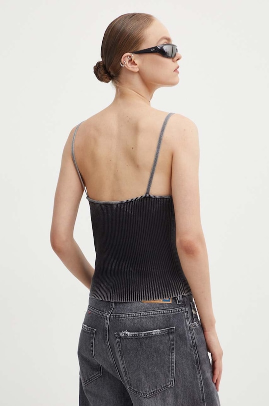 Ruházat Diesel pamut top M-LAILA A14842.0PHAV fekete