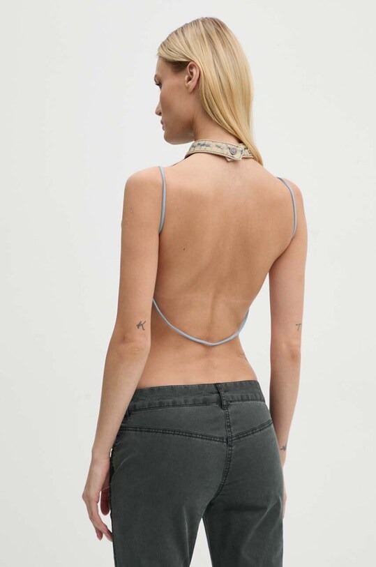 Îmbrăcăminte Diesel top din denim DE-CAMY-S A14472.0PGAE albastru