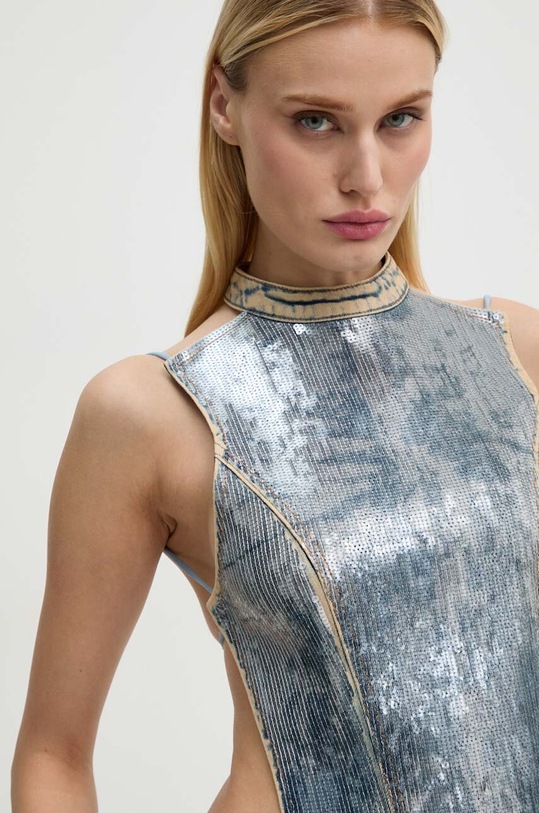 Džínový top Diesel DE-CAMY-S A14472.0PGAE modrá