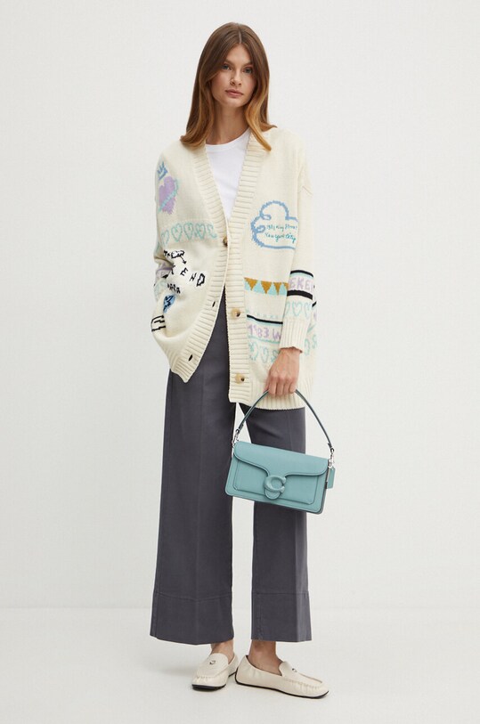 Бавовняна футболка Marella 2423976044200 білий AW24