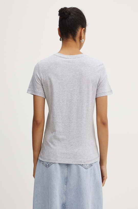 Odzież Marella t-shirt bawełniany 2423976044200 szary
