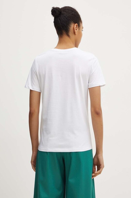 Odzież Marella t-shirt bawełniany 2423976054200 biały