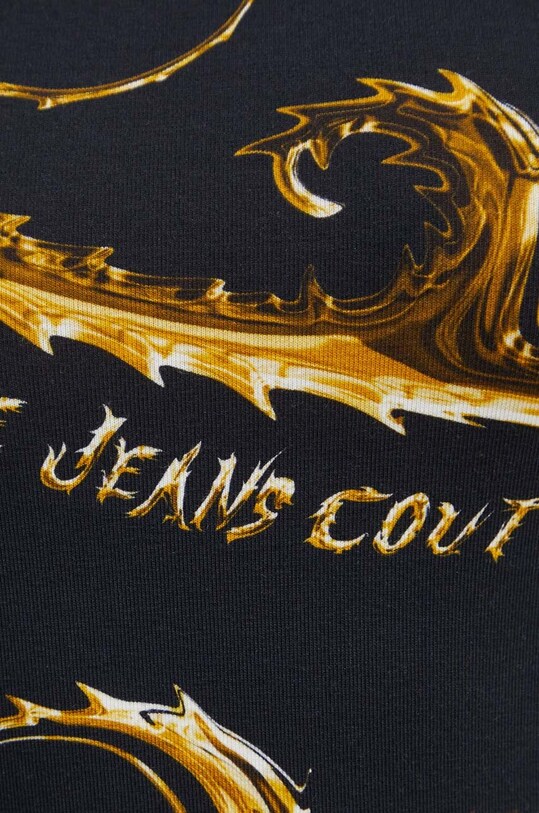 Versace Jeans Couture t-shirt 77HAH608.JS409 czarny