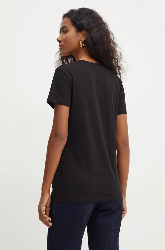 Odjeća Pamučna majica Armani Exchange 6DYT23.YJ3RZ crna