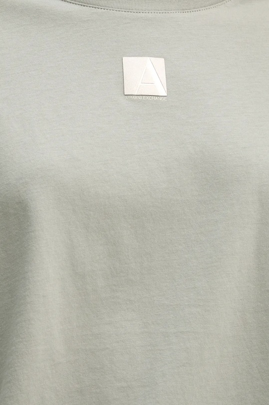Бавовняна футболка Armani Exchange 6DYT24.YJ3RZ сірий