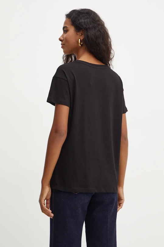 Îmbrăcăminte Armani Exchange tricou din bumbac 6DYT24.YJ3RZ negru