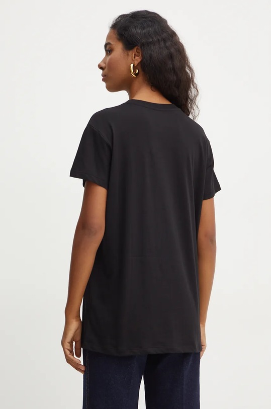 Odjeća Pamučna majica Armani Exchange 6DYT42.YJ3RZ crna