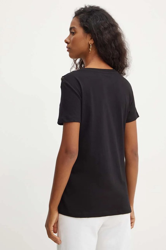 Îmbrăcăminte Armani Exchange tricou din bumbac 6DYT46.YJ3RZ negru