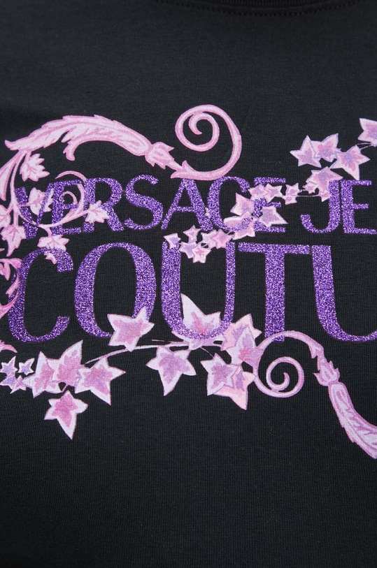 Versace Jeans Couture tricou 77HAHE06.CJ02E negru