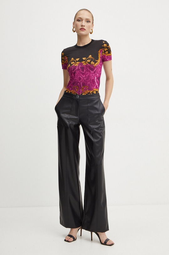 Tričko Versace Jeans Couture 77HAH6P8.JS425 vícebarevná AW24