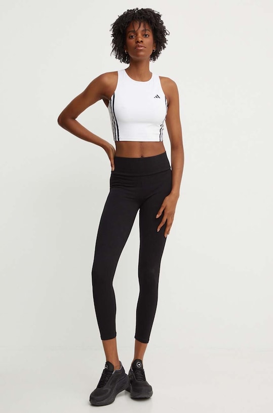 adidas Performance top pentru alergare Own The Run Excite IN1438 alb AW24