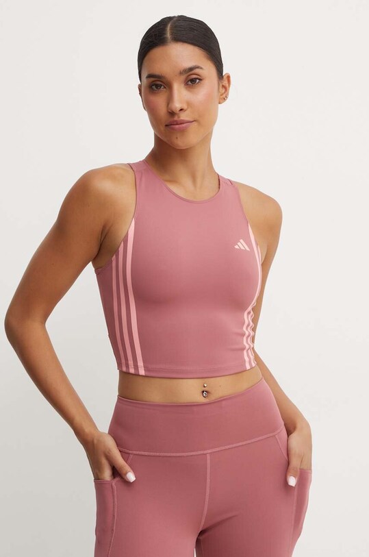 Топ для бега adidas Performance Own The Run Excite slim розовый IS9576