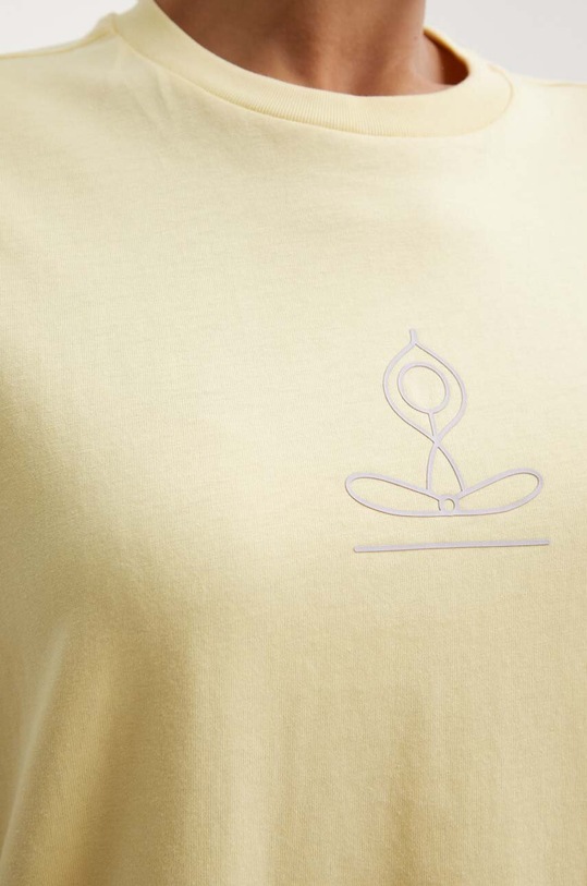 adidas Performance t-shirt Yoga IW0129 żółty