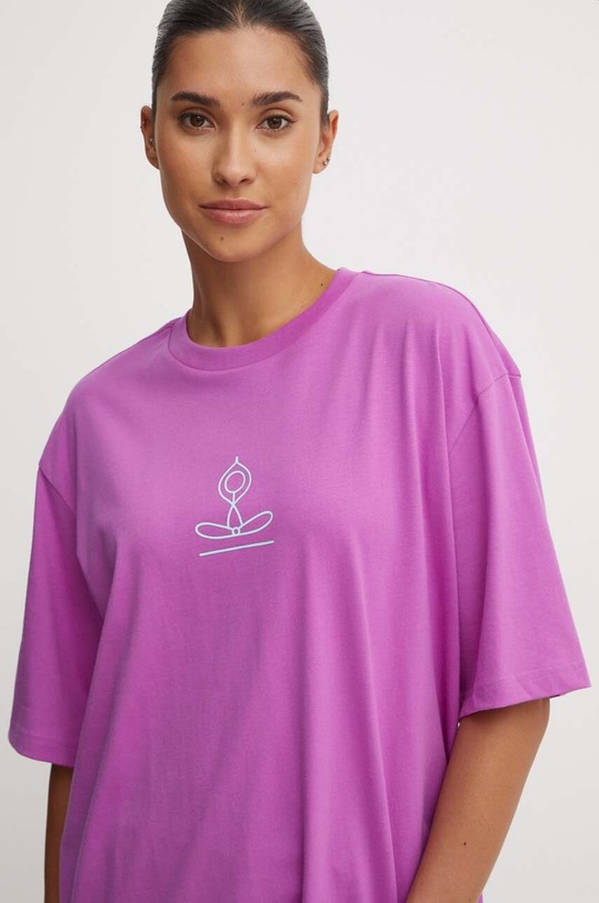 Tričko adidas Performance Yoga fialová IW0130