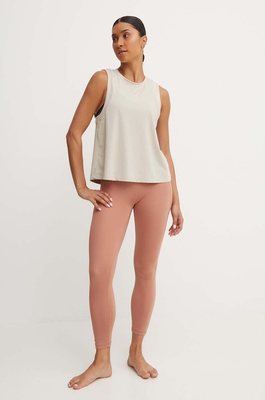 adidas Performance top de yoga Studio Yoga IX0452 bej AW24