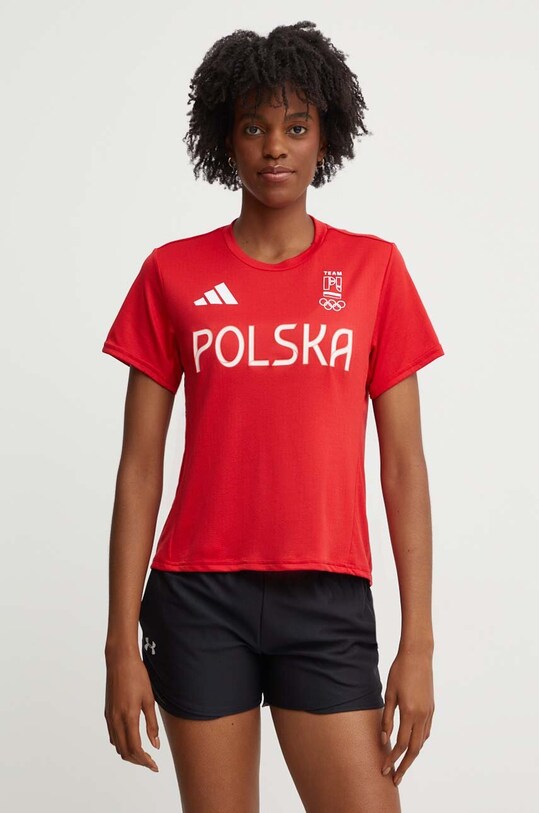 Футболка для тренинга adidas Performance HIIT Polska красный JF6702