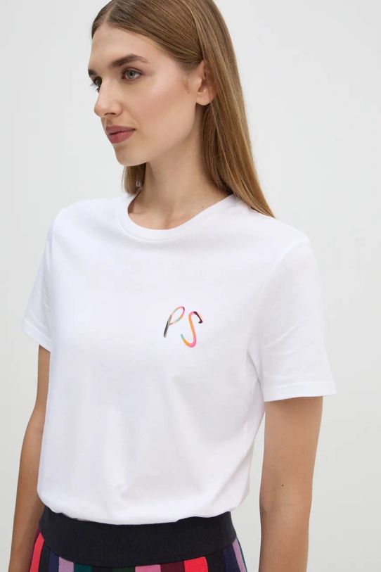 PS Paul Smith t-shirt biały W2R.G799.NP4842