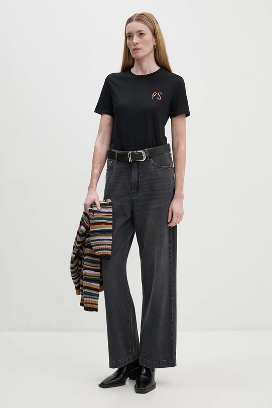 PS Paul Smith t-shirt W2R.G799.NP4842 czarny AW24