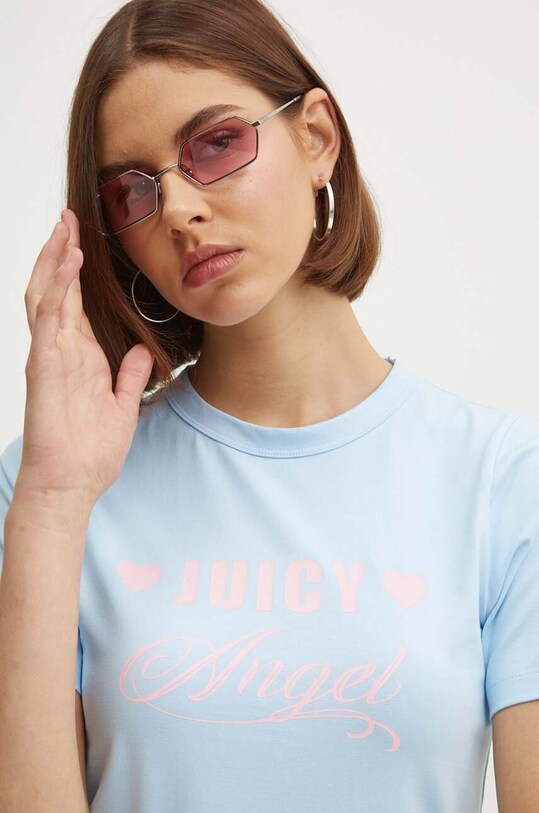 Футболка Juicy Couture JUICY ANGEL slim голубой JCGCT224021.134