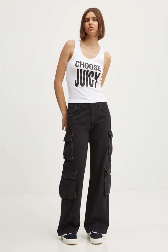 Top Juicy Couture CHOOSE JUICY VEST JCGLV224005.117 bijela AW24