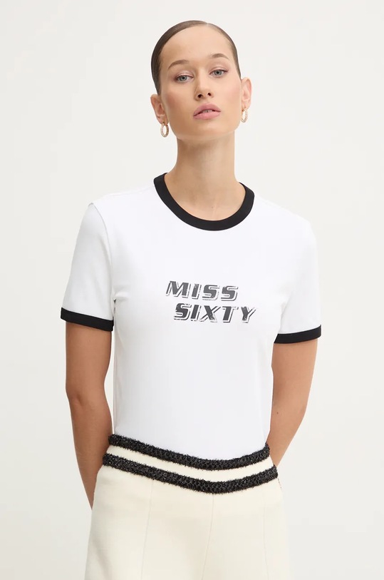 Miss Sixty tricou alb 6L3SJ3760000