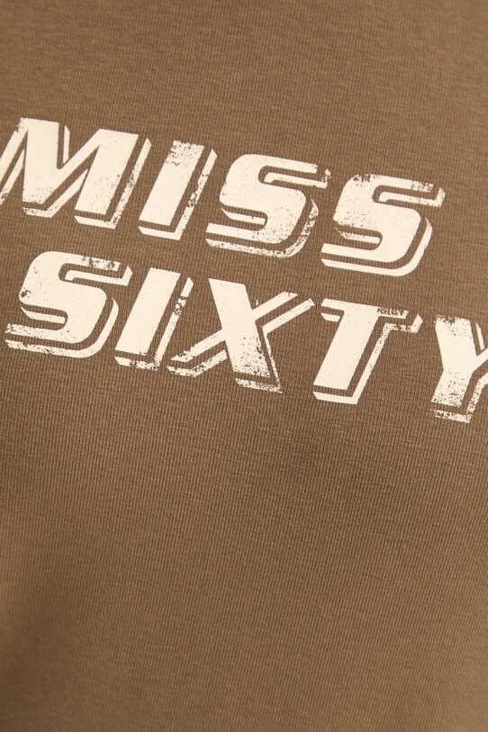 Miss Sixty t-shirt 6L3SJ3760000 brązowy