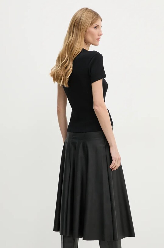 Одежда Хлопковая футболка The Kooples FTSC29037K чёрный