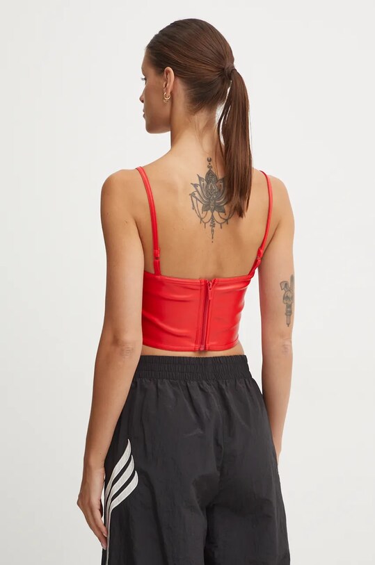 Îmbrăcăminte adidas Originals top IW8462 rosu