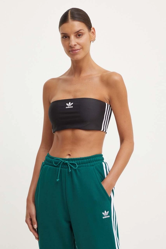 adidas Originals top 3S TUBE TOP czarny IX7823