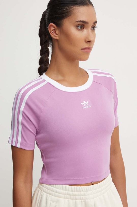 Tričko adidas Originals regular růžová IY4753
