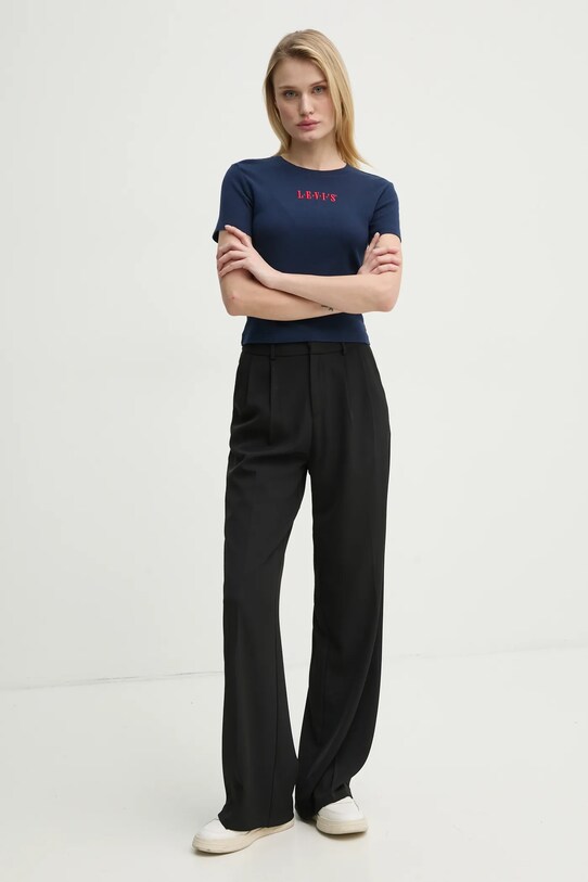 Levi's tricou din bumbac A8798 bleumarin SS25