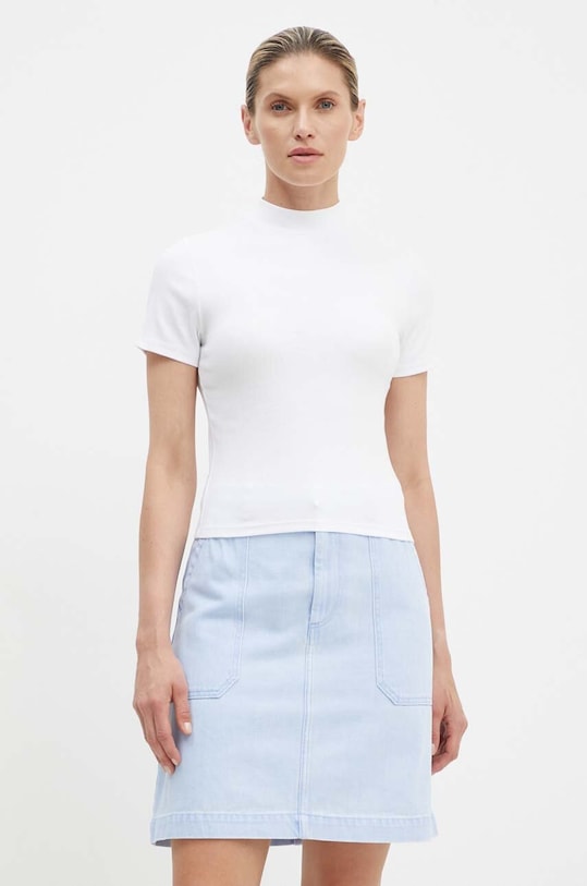 Levi's t-shirt z elastanem biały 001MS