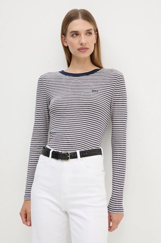 Levi's longsleeve bleumarin 000KL