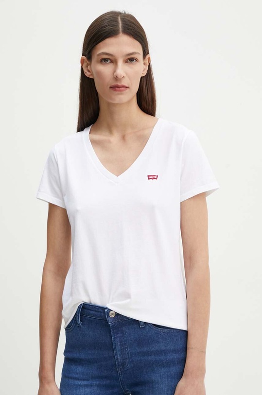 Βαμβακερό μπλουζάκι Levi's 2-pack A3624 πολύχρωμο AW24
