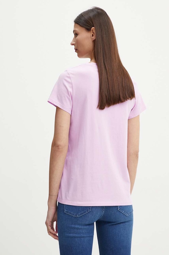 Βαμβακερό μπλουζάκι Levi's 2-pack πολύχρωμο A3624