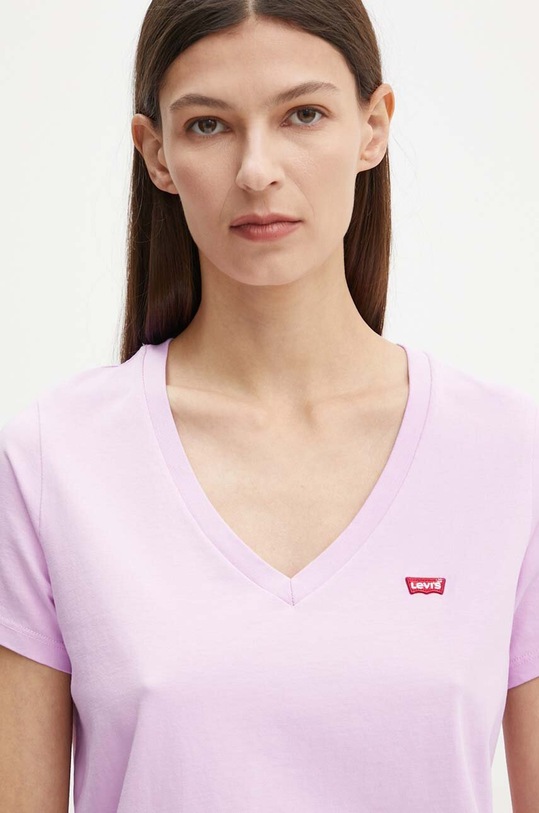 Βαμβακερό μπλουζάκι Levi's 2-pack A3624
