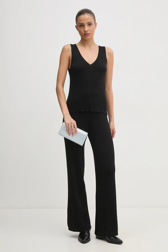 United Colors of Benetton top 1194DH016 negru NC24