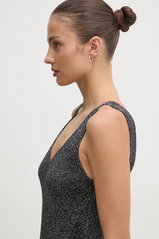 Топ United Colors of Benetton серебрянный 1194DH016