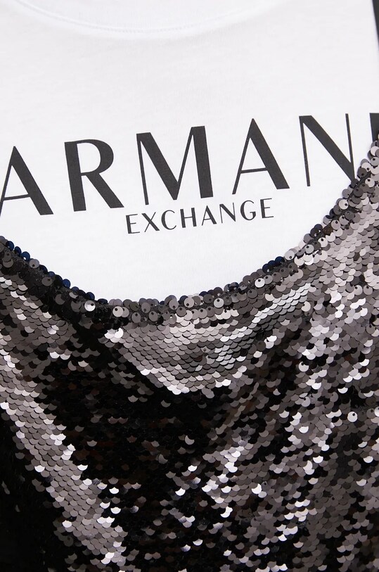 Armani Exchange t-shirt bawełniany XW000064.AF10356 biały