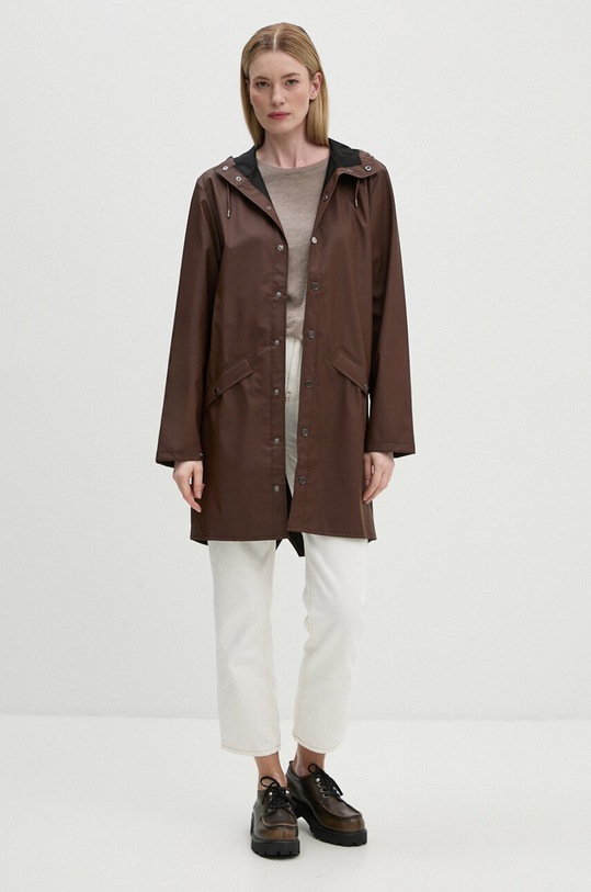 Бавовняна футболка American Vintage SON02FGH24 бежевий AW24