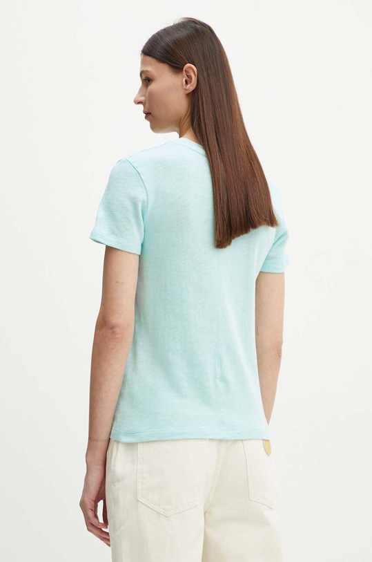 Îmbrăcăminte American Vintage tricou din bumbac SON28GH24 turcoaz